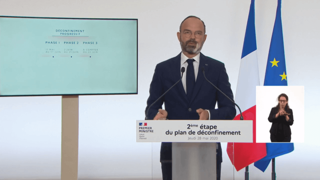 Premier ministre Edouard Philippe discours deconfinement phase 2 federation française de boxe ff boxe ffboxe