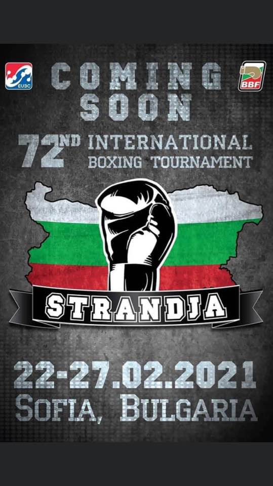 affiche strandja cup 2021 ffb federation francaise de boxe