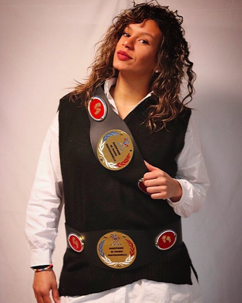 Anissa Benyoub ceintures championne France