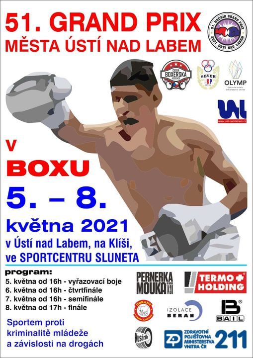 affiche usti grand prix ffb federation francaise de boxe