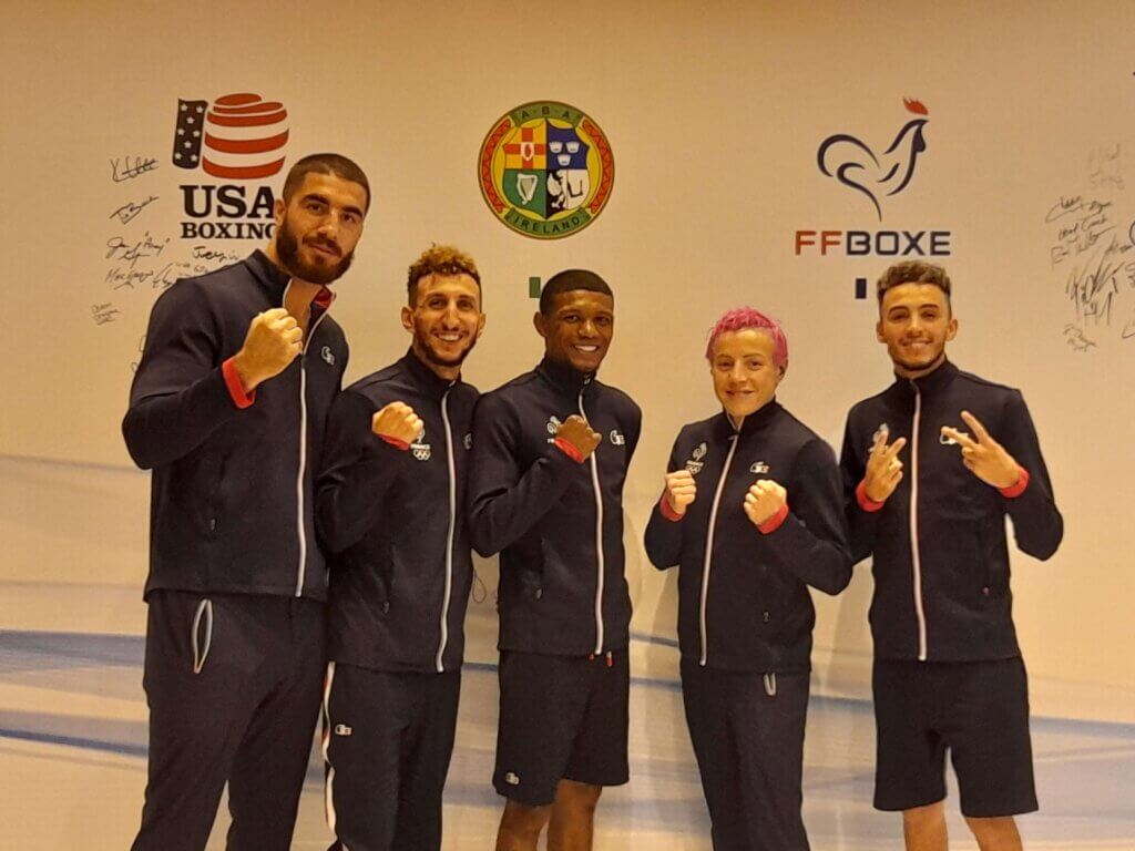 equipe france boxe olympique ffb federation francaise de boxe jeux jo