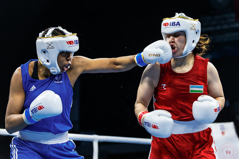 La Martiniquaise Davina Michel s'invite en demi-finale des Mondiaux de boxe – Ini Sport